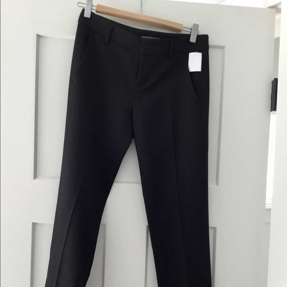 Vince Slim Black Trousers in size 2